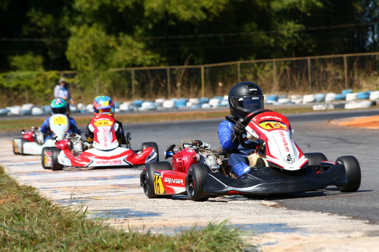 Kart #16 em ação
