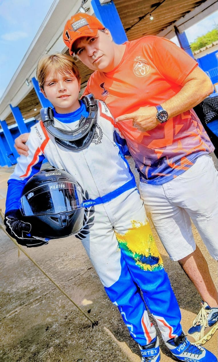 Miguel Mesquita com Hemerson Mesquita